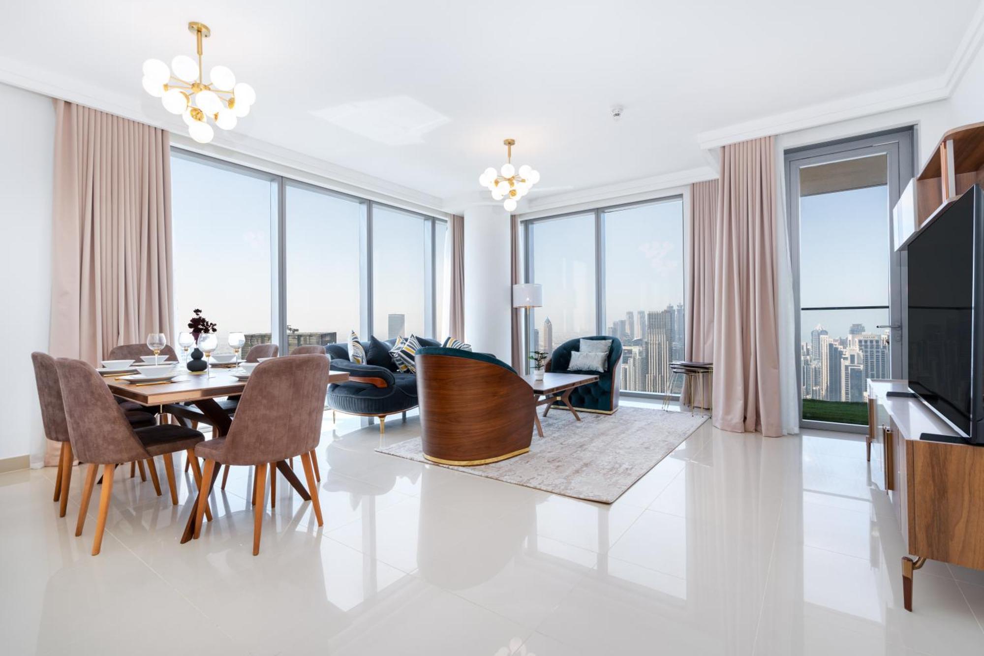 Lux Apt-Burj View Opp. Dxb Mall Dubai Dış mekan fotoğraf