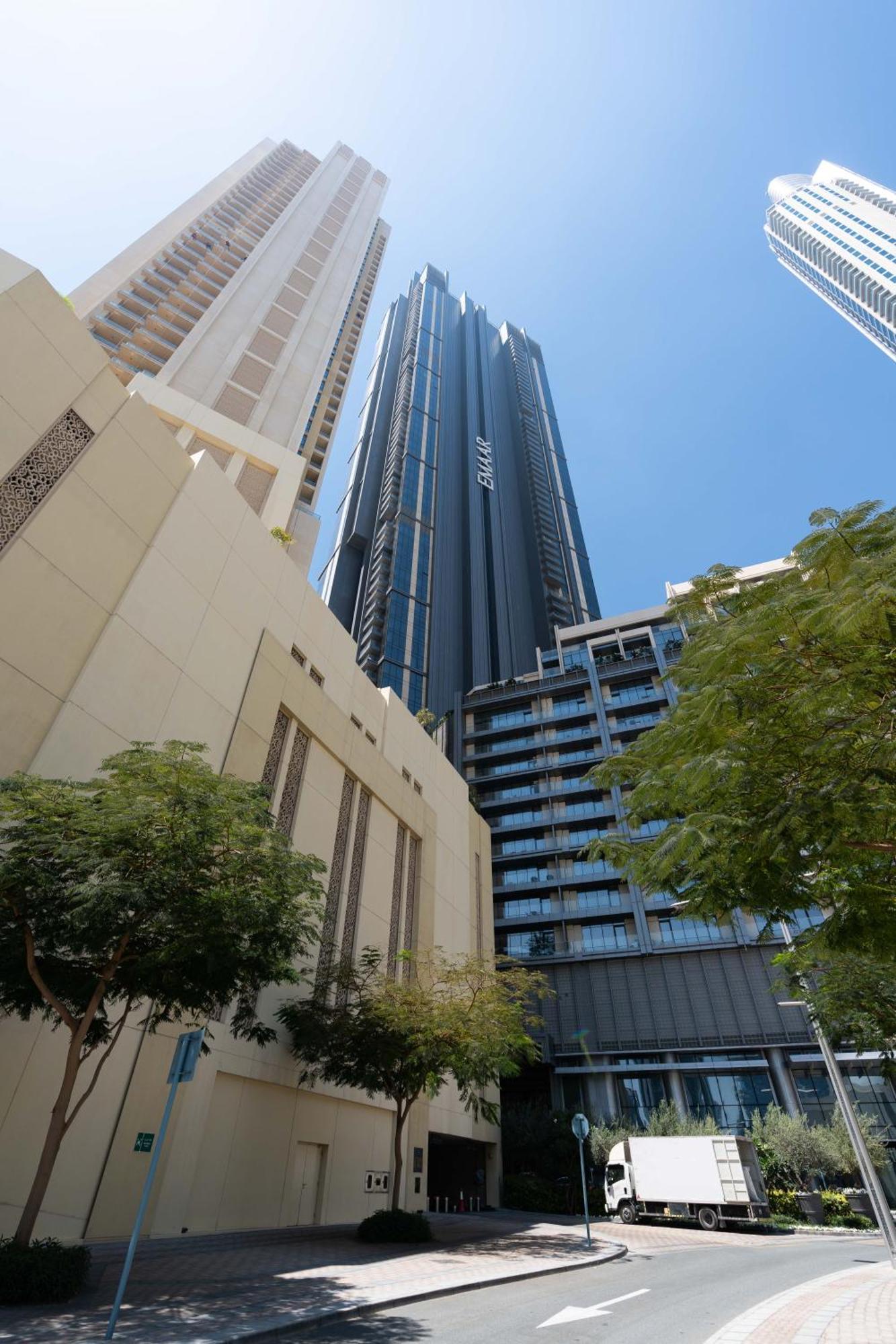 Lux Apt-Burj View Opp. Dxb Mall Dubai Dış mekan fotoğraf