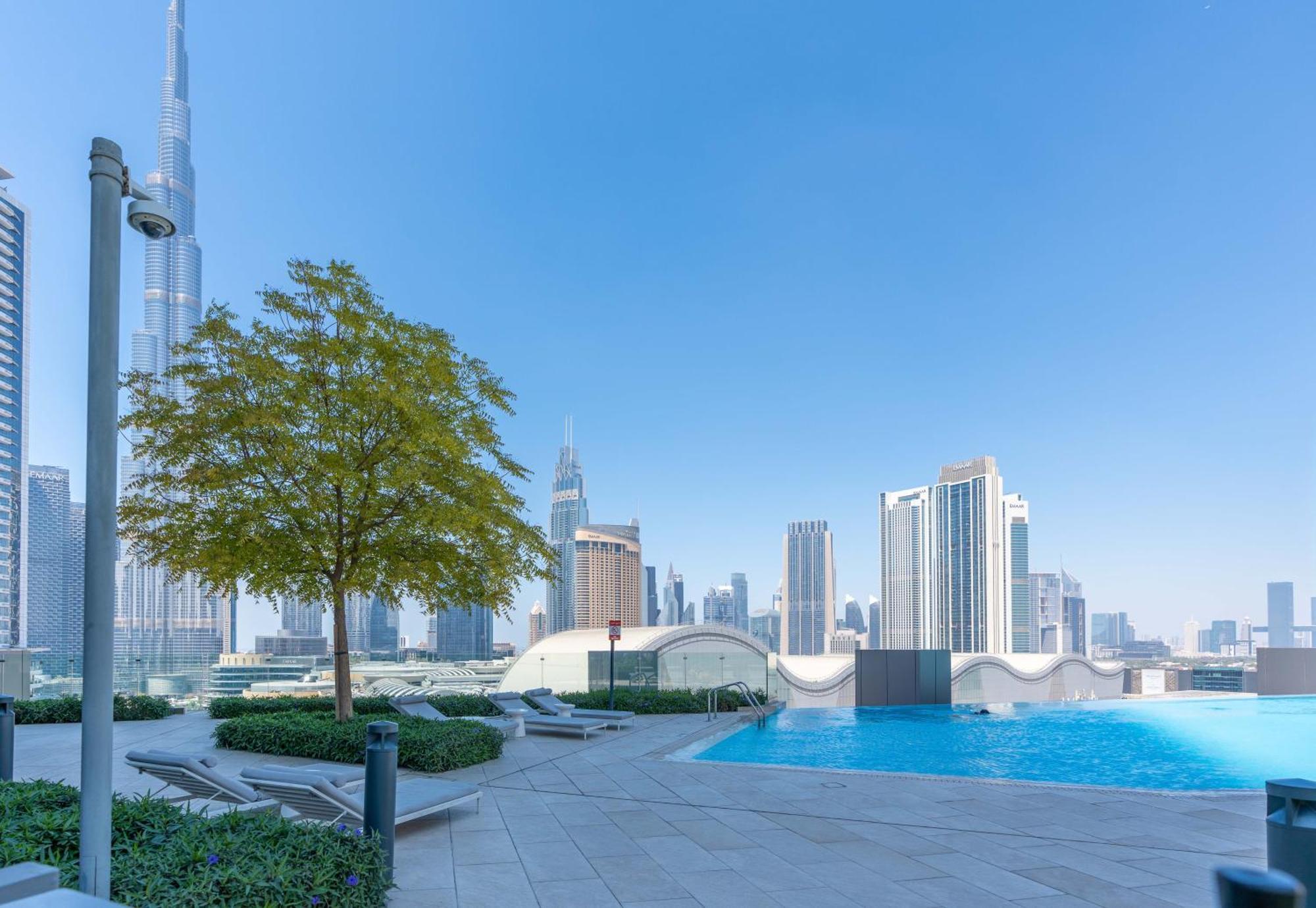 Lux Apt-Burj View Opp. Dxb Mall Dubai Dış mekan fotoğraf